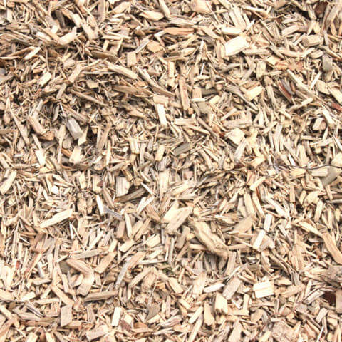pile of playground chip mulch