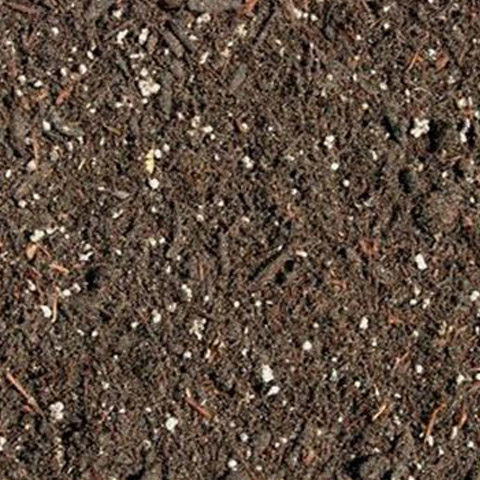 pile of potting soil