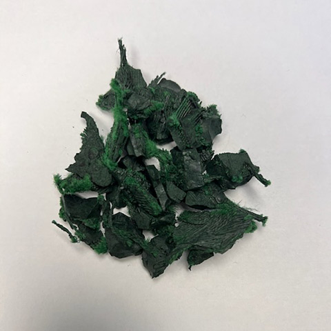 Rubber Mulch Green
