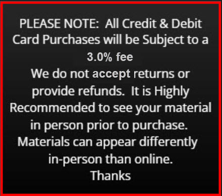 Fee for Credit and Debit Payments in Ogden, UT