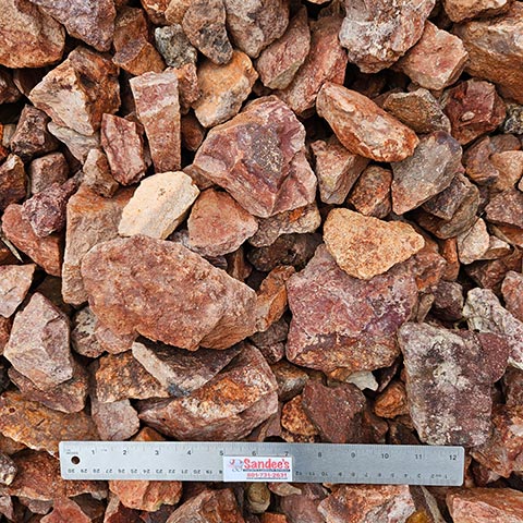 Large Strawberry Ice Stone