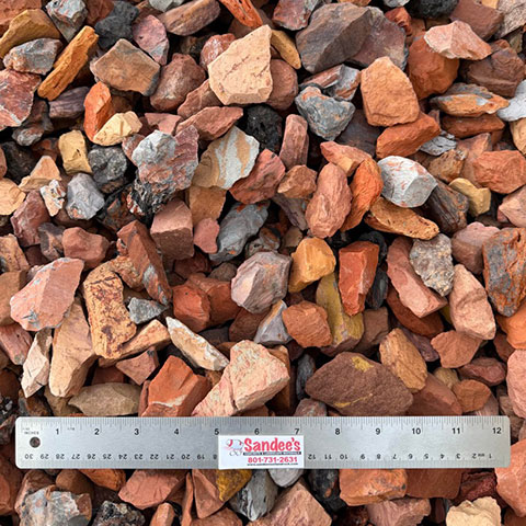 Small Sierra Crushed colored rock